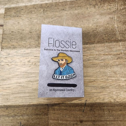 Let it Gogh Enamel Pin