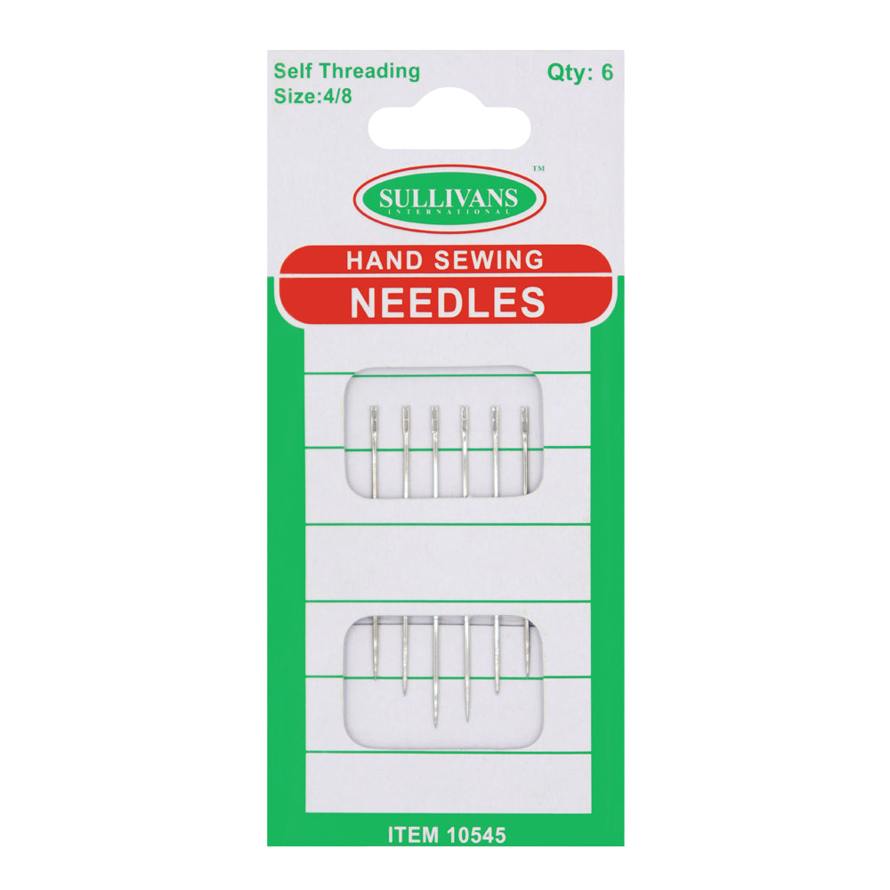 Self Threading Needles Size 4/8
