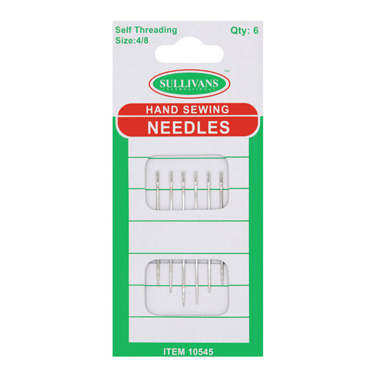Self Threading Needles Size 4/8