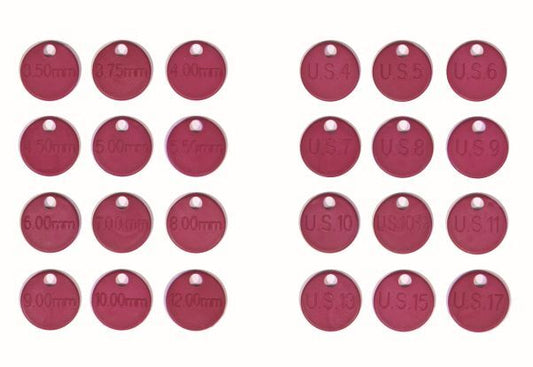 Needle Size ID Tags