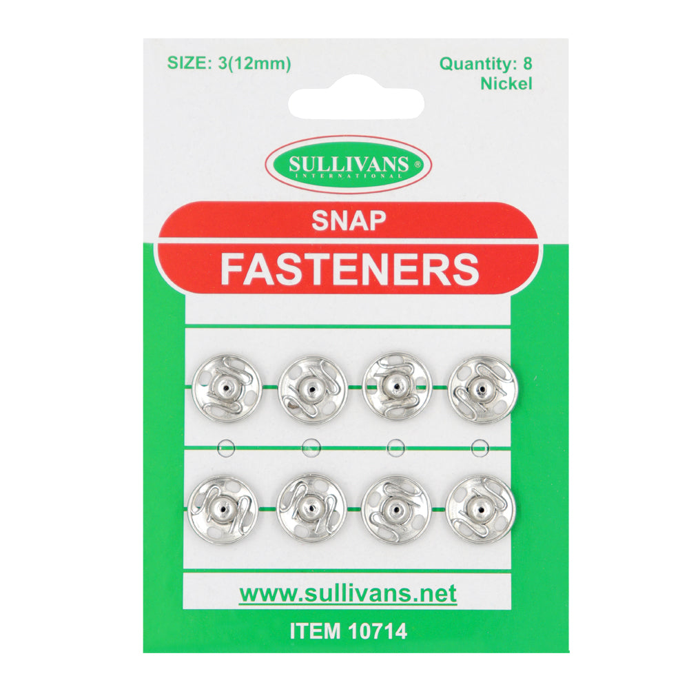 Metal Snap Fasteners 12mm