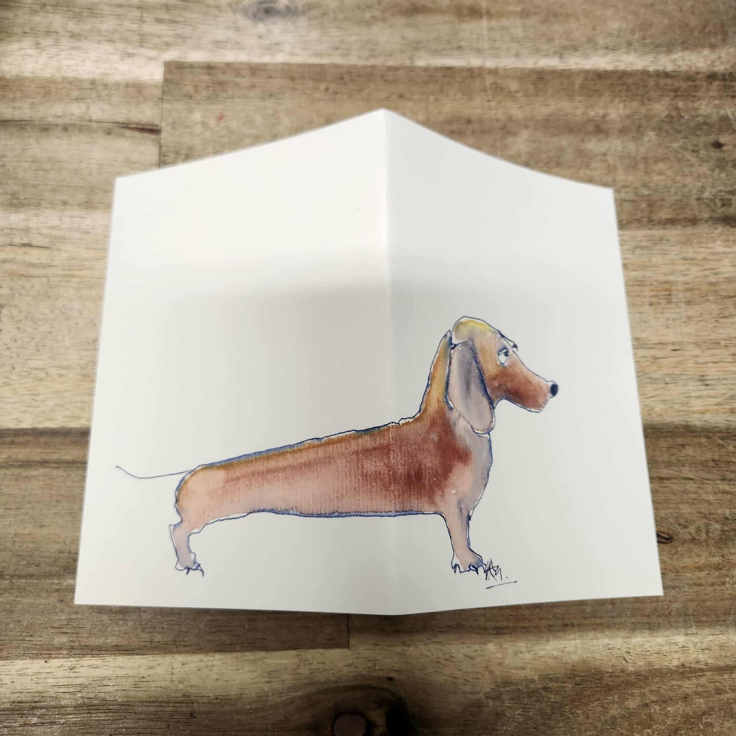 Greeting Card - Dachshund