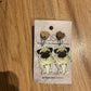 *Earrings Pug Dangles