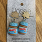 *Earrings Peanut Butter Dangles