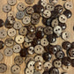 *Loose Buttons - Coconut Shell