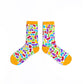 Mardi Bra-Less Socks Medium