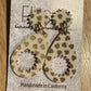 *Earrings Acrylic Hand Painted Dangles