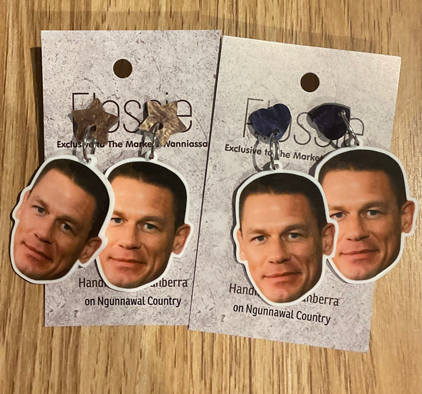 *Earrings John Cena Dangles