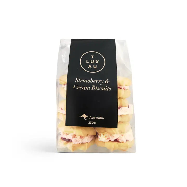 Strawberry & Cream Biscuits 230g