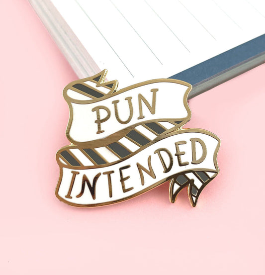 Pun Intended Lapel Pin