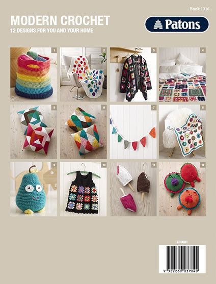 Modern Crochet Pattern 1316