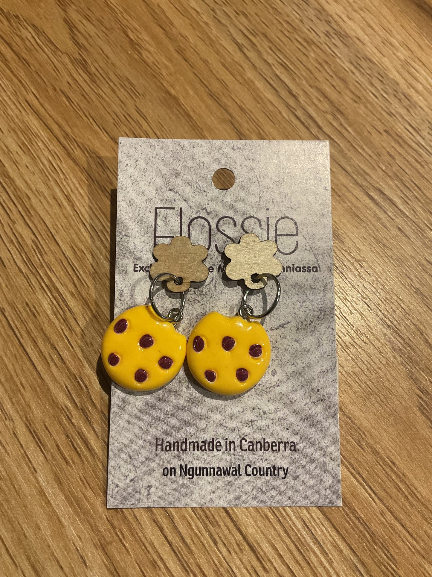 *Earrings Cookie Dangles