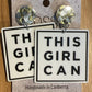 *Earrings This Girl Can Dangles