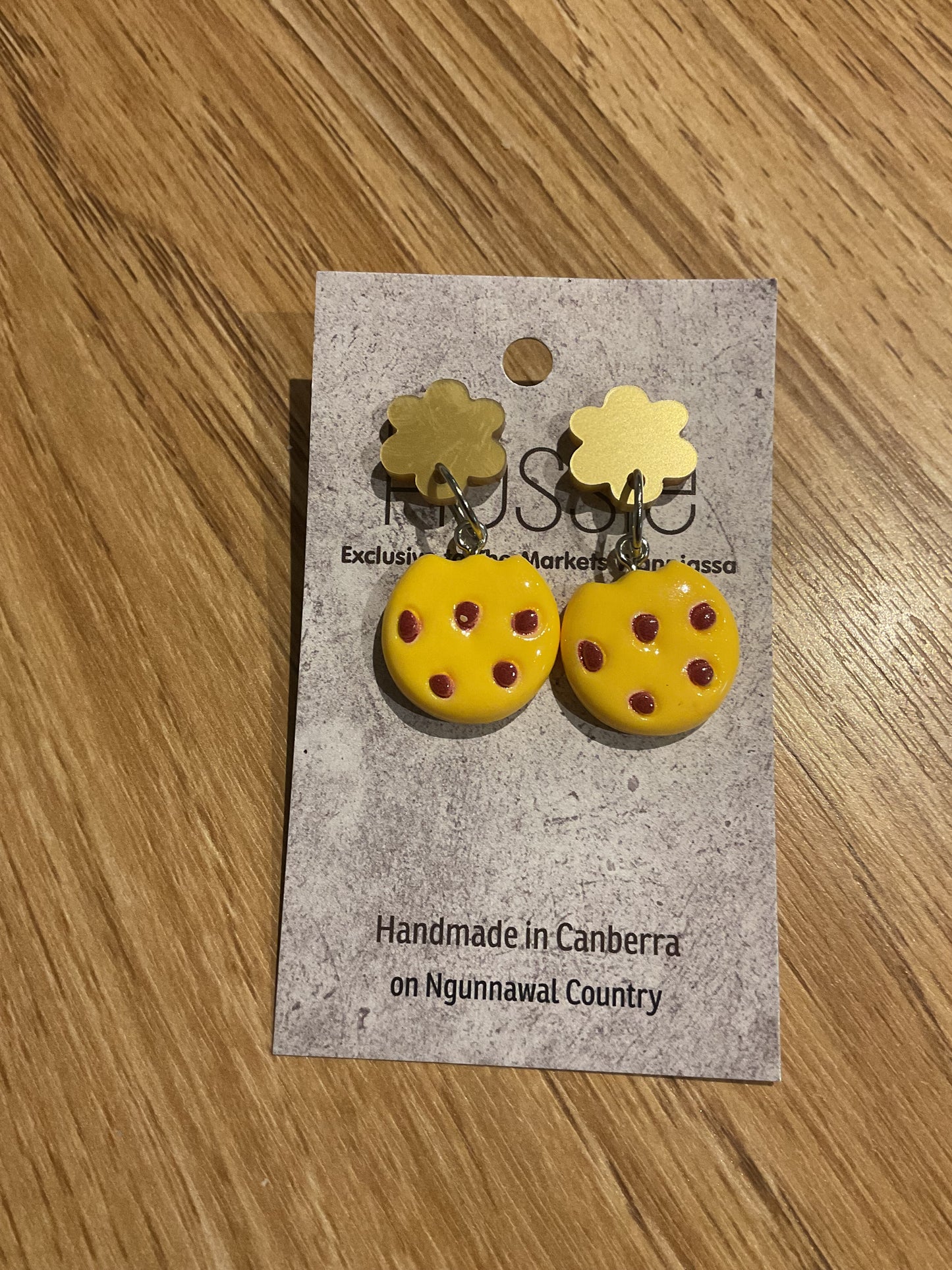 *Earrings Cookie Dangles