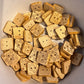 *Loose Buttons -Wooden Square