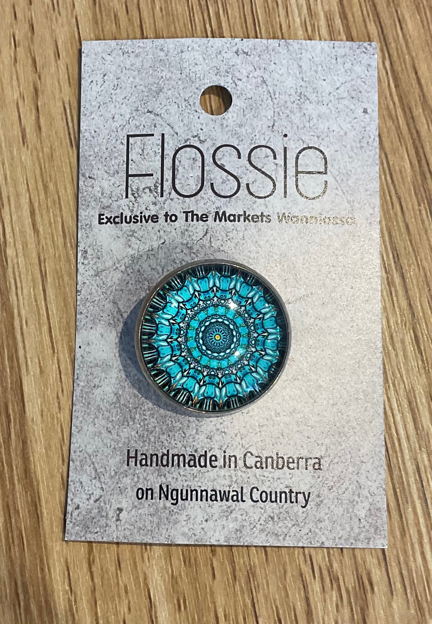 *Brooch Glass Dome