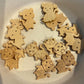 *Loose Buttons -Wooden Tiger