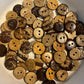*Loose Buttons - Coconut Shell