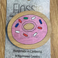 *Brooch Hand Painted Doughnut