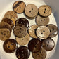 *Loose Buttons -Coconut Shell
