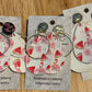 *Earrings Flamingo Watermelon Dangles