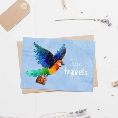 Rosella Bon Voyage Card