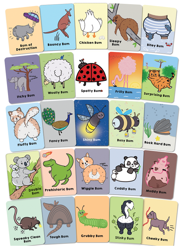 Go Bum Card Game Animal Edition