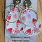 *Earrings Flamingo Watermelon Dangles