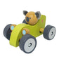 Wooden Koala & Kangaroo Wheelie Car