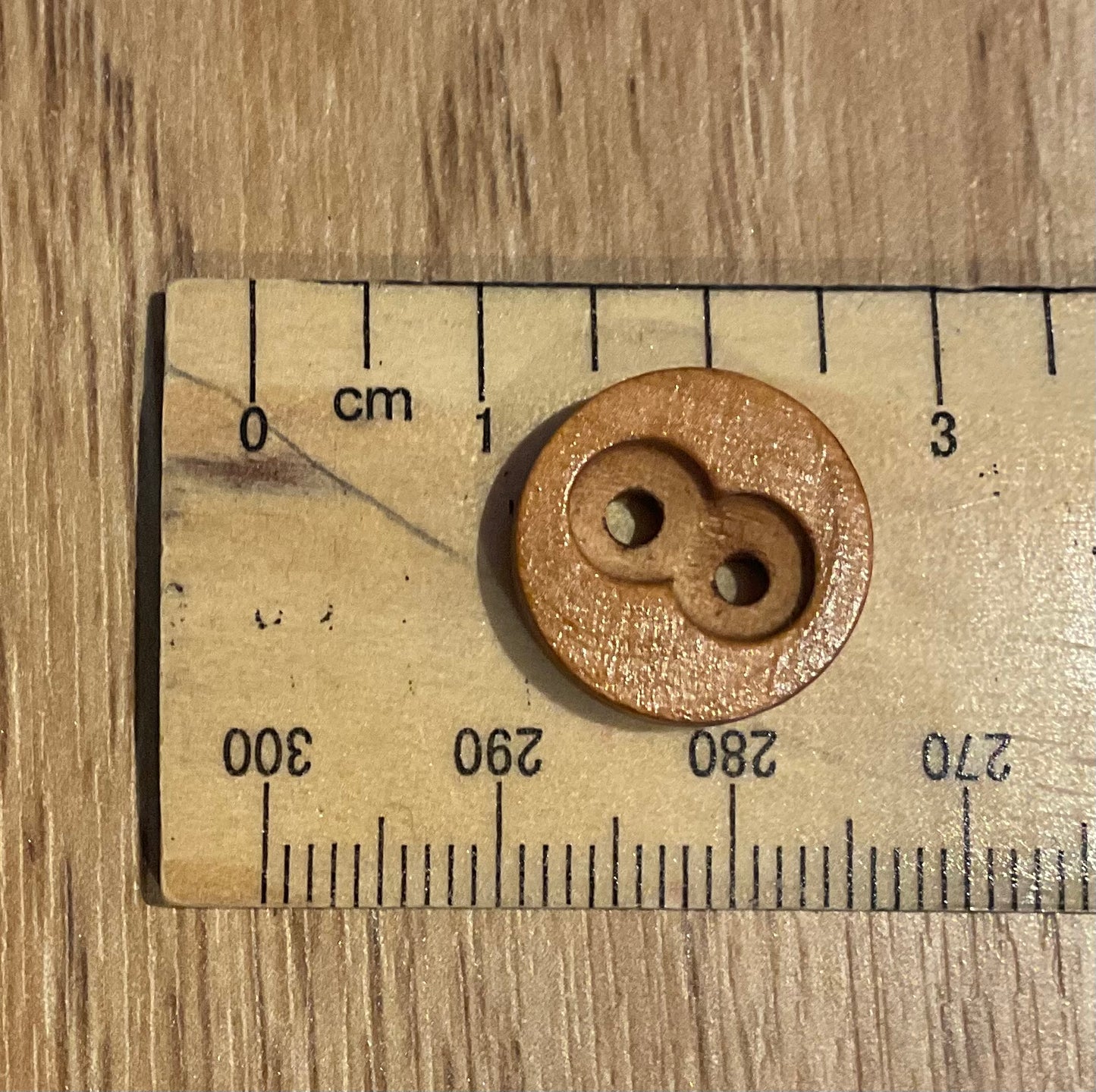 *Loose Buttons - Wooden With Inlay