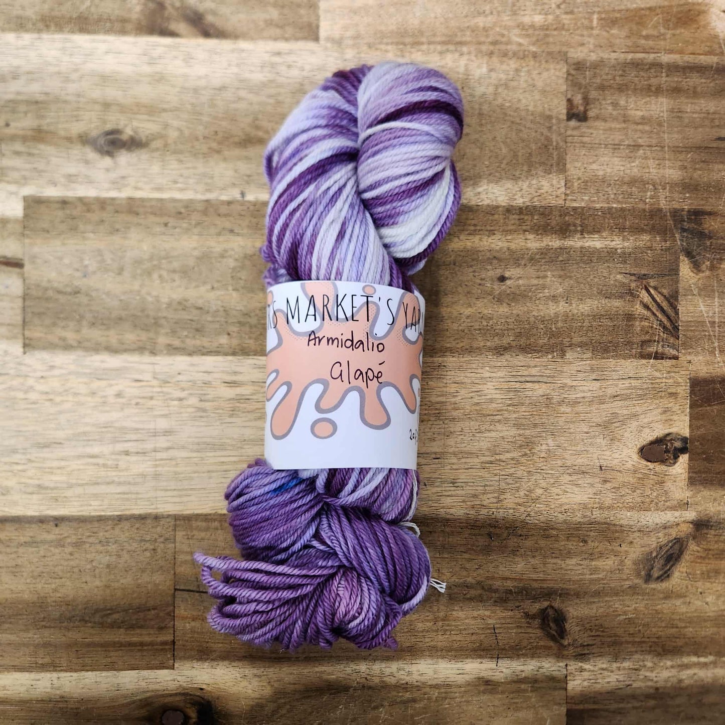 Mrs Market's Armidalio 8ply Hand Dyed Merino