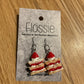 *Earrings Strawberry Treat Dangles