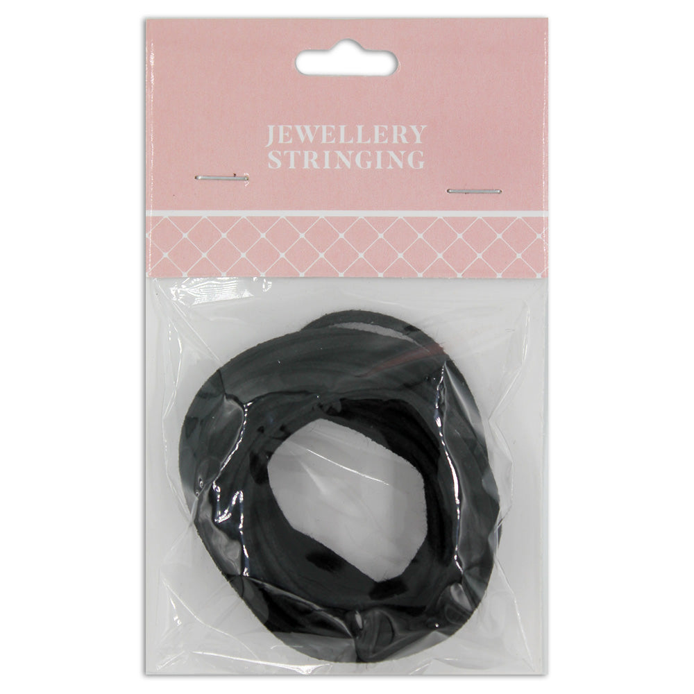 Thonging Suede 2mm - Black