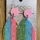 *Earrings Bright Glitter Dangles