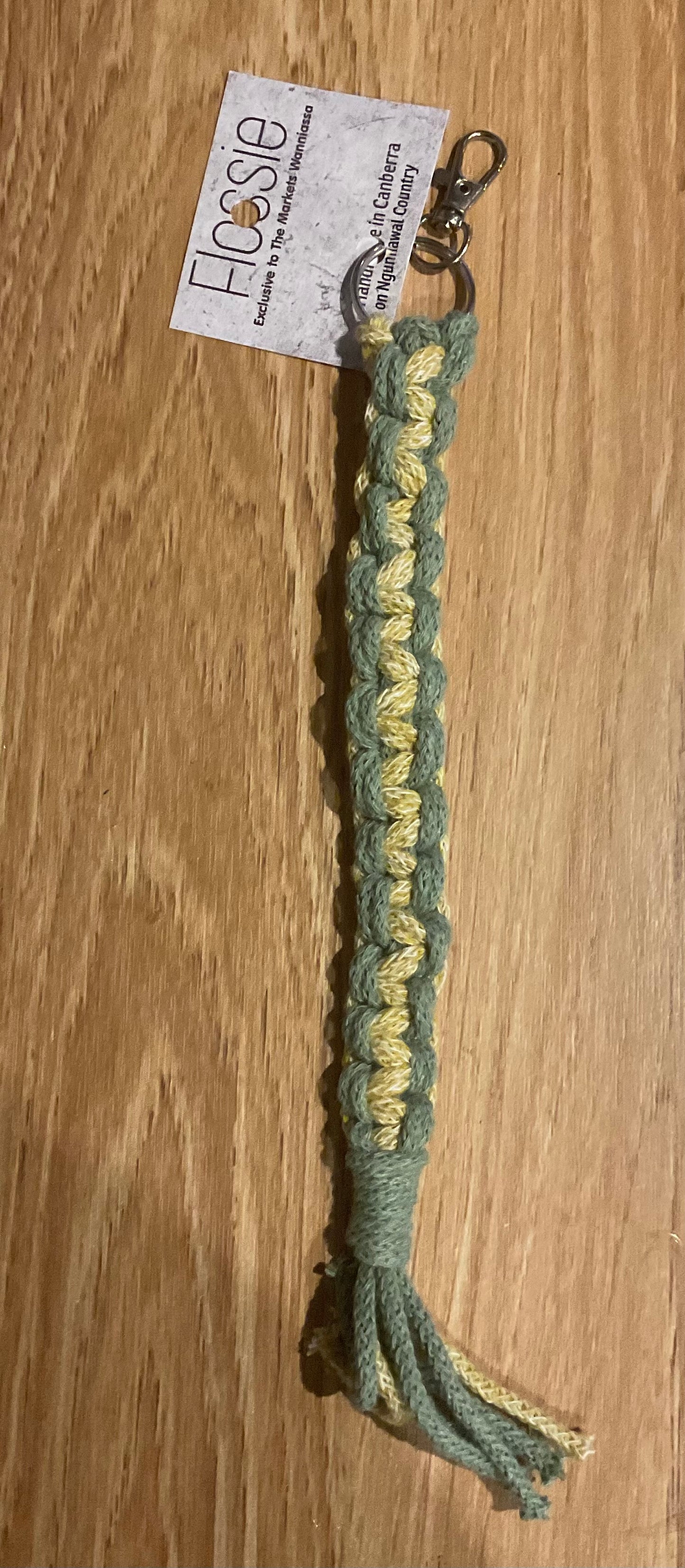 *Macrame Keychain Two Tone