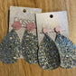 *Earrings Large Glitter Dangles