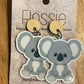 *Earrings Koala Dangles