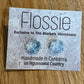 *Earrings Flowers Blue Studs