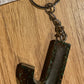 *Keychain Resin Letter J