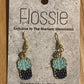 *Earrings Gold Plated Cactus Dangles