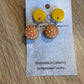 *Earrings Hamburger Dangles
