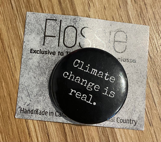 * Badge Climate Change is Real