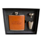 Men's Republic Hip Flask, Funnel and 2 Cups