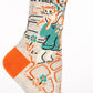 Ladies Crew Sock - My Cat Is Cool as F*ck
