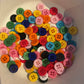 *Loose Buttons - Acrylic Bright Colours