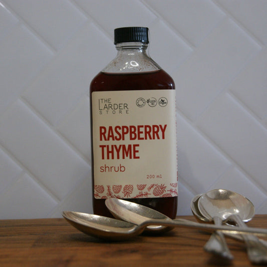 Raspberry-Thyme Shrub