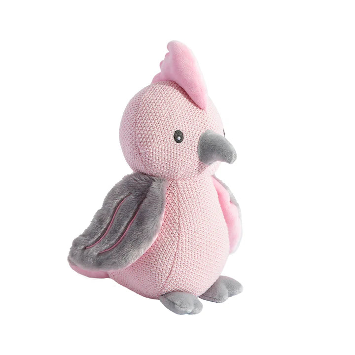 Knitted Animal Toy - Gary the Galah