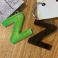 *Keychain Resin Letter Z
