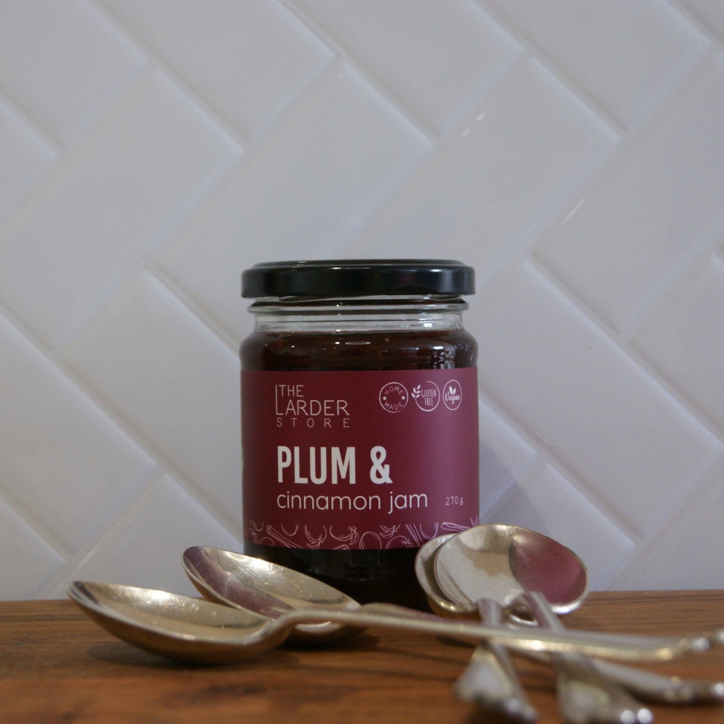 Plum & Cinnamon Jam