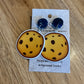 *Earrings Choc Cookies Dangles